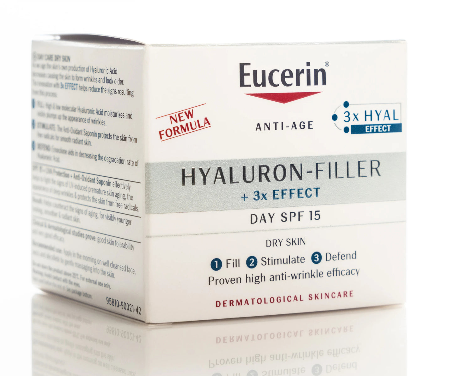 Eucerin Hyaluron-Filler +3x Effect Day Cream SPF 15 for Dry Skin 50 Ml