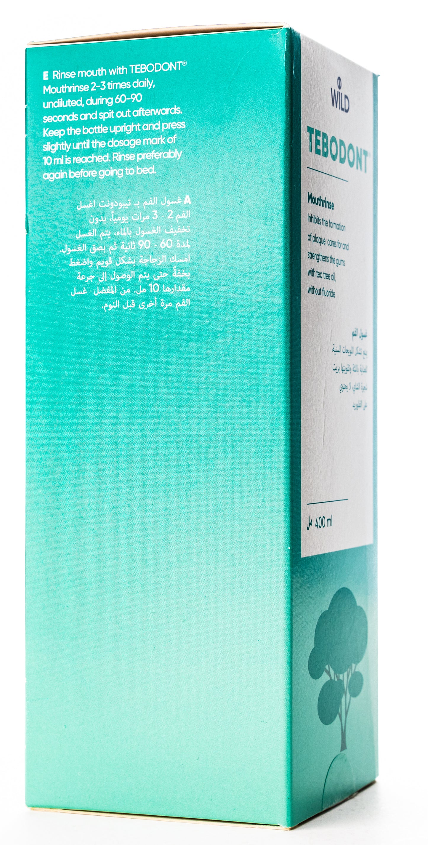 Wild Tebodont Mouthwash 400 ml