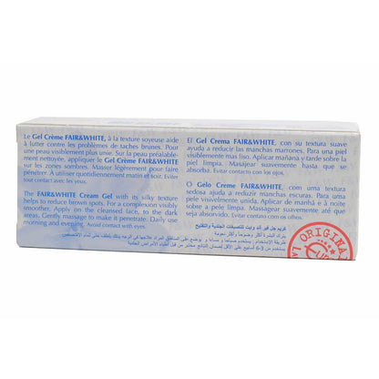 Fair And White Brightening Cream Gel Anti-Spots 30 Ml
