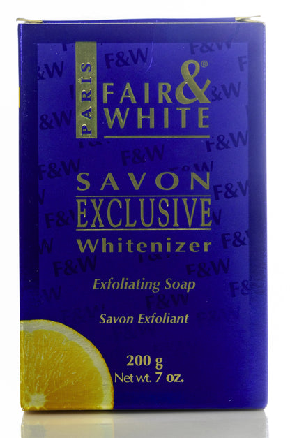 Fair And White Exclusive Whitenizer Exfoliating Soap with Vitamin C 200 G
