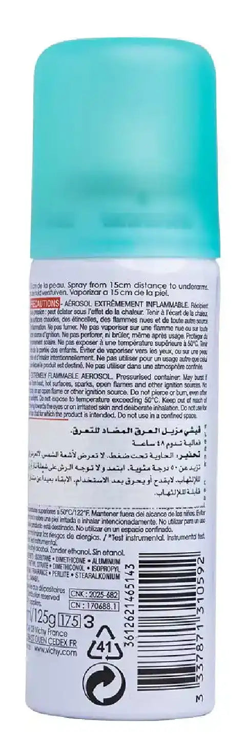 Vichy Deodorant  48 Hours Aerosol 125 ml