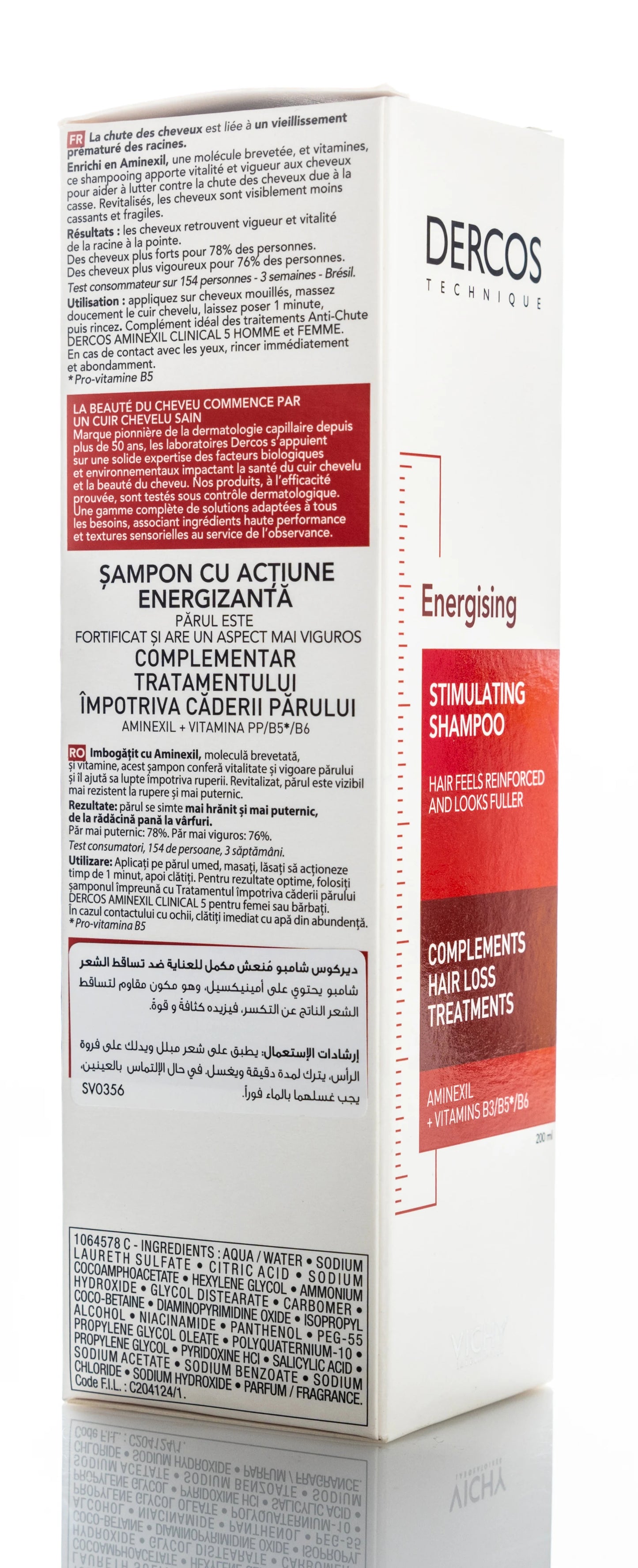 Vichy Dercos Energising Shmpoo 200 ml
