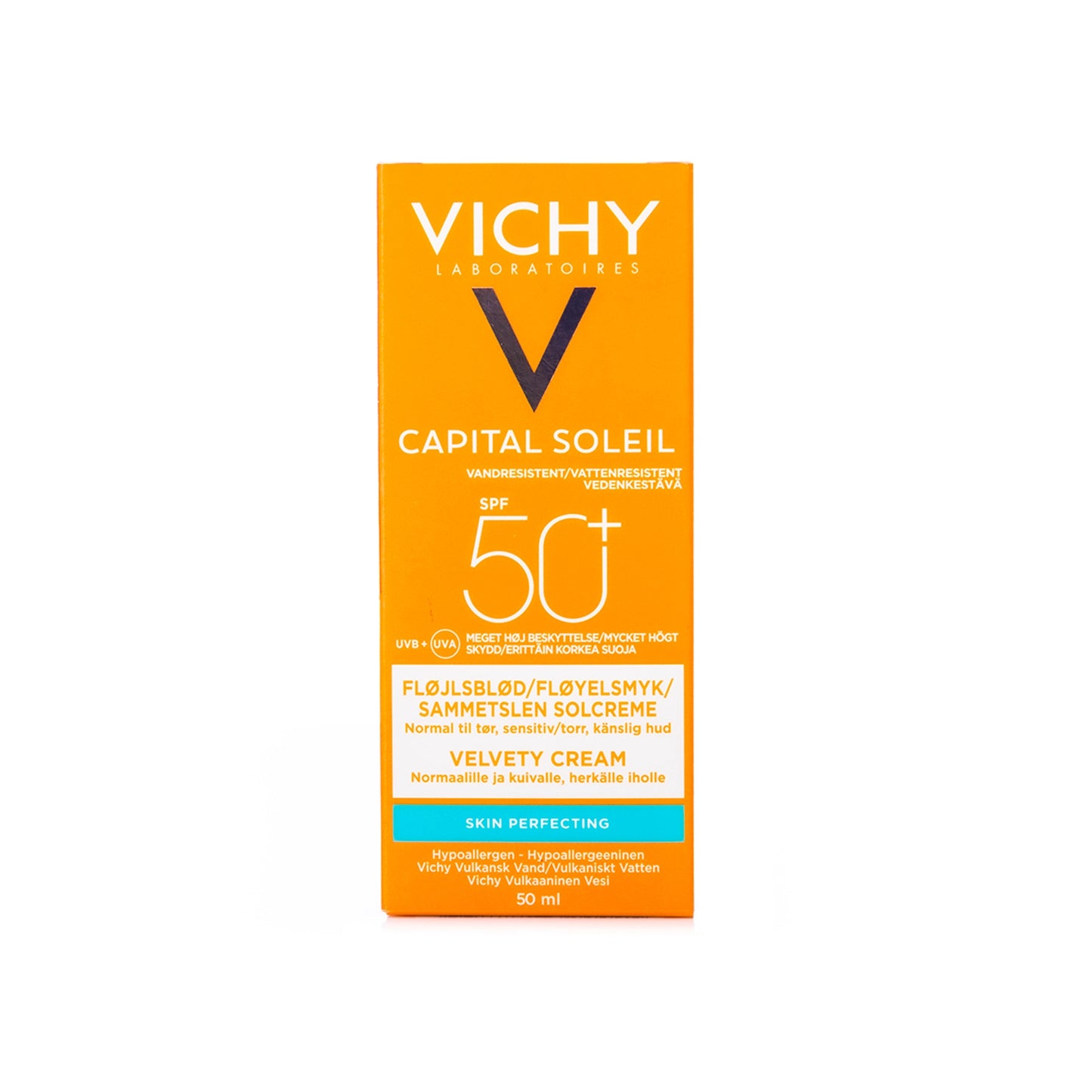 Vichy Ideal Spf 50+ Face Cream [Velvety-N/Ds] 50 ml
