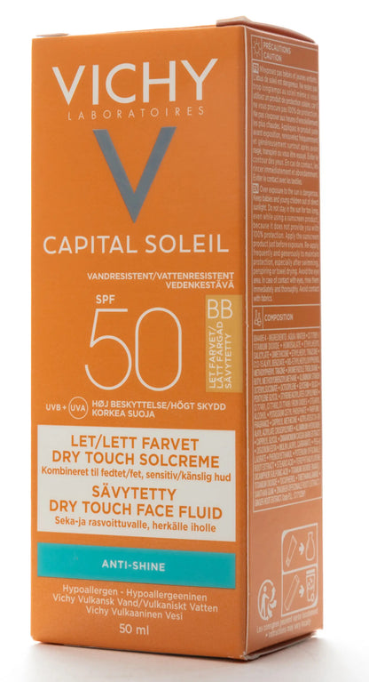 Vichy Ideal Soleil SPF 50 BB  Dry Touch Tinted Fluid 50 ml