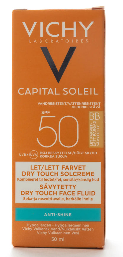 Vichy Ideal Soleil SPF 50 BB  Dry Touch Tinted Fluid 50 ml