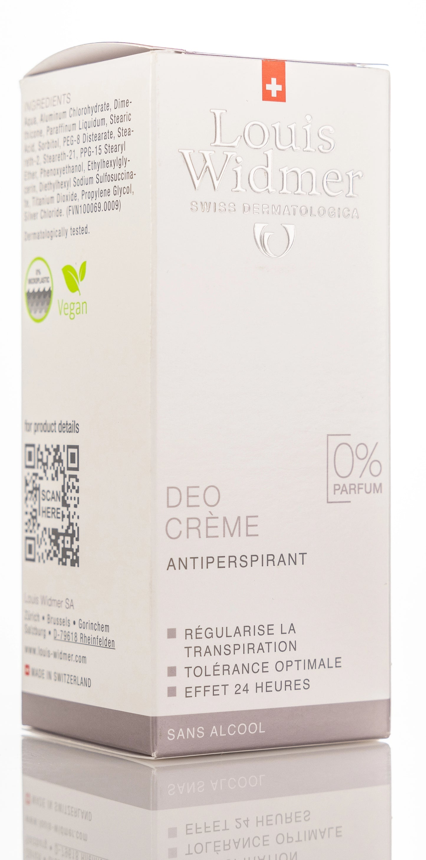 Louis Widmer Deoderant Cream 40 Ml