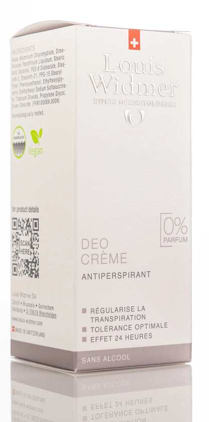 Louis Widmer Deoderant Cream 40 Ml