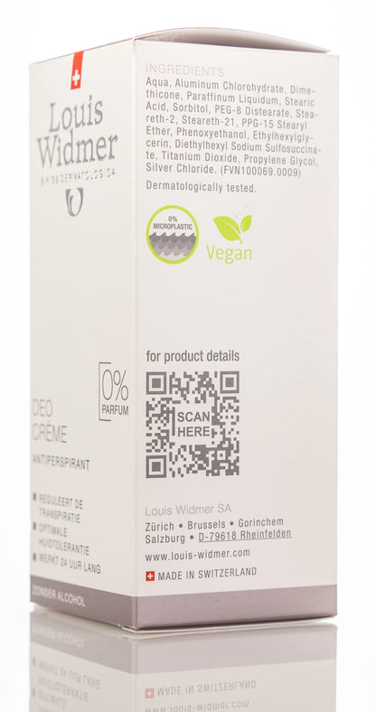 Louis Widmer Deoderant Cream 40 Ml