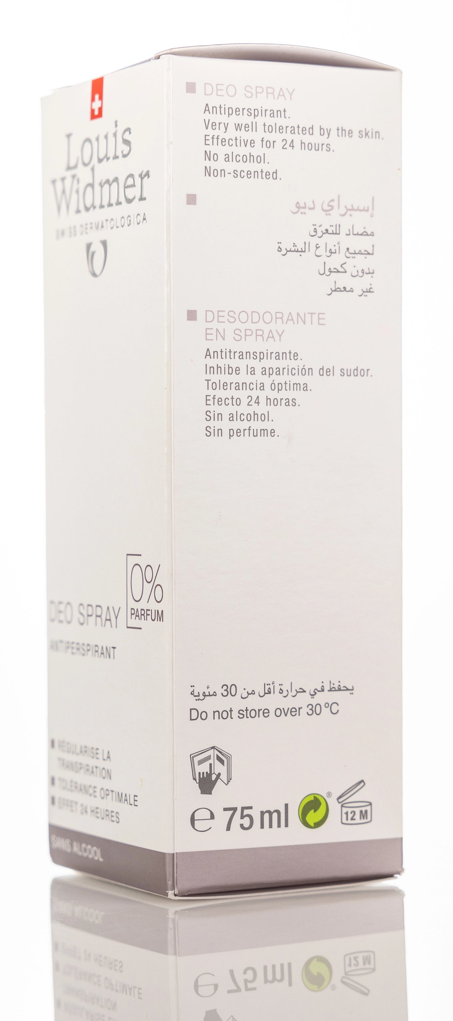 Louis Widmer Deoderant Spray 75 Mg