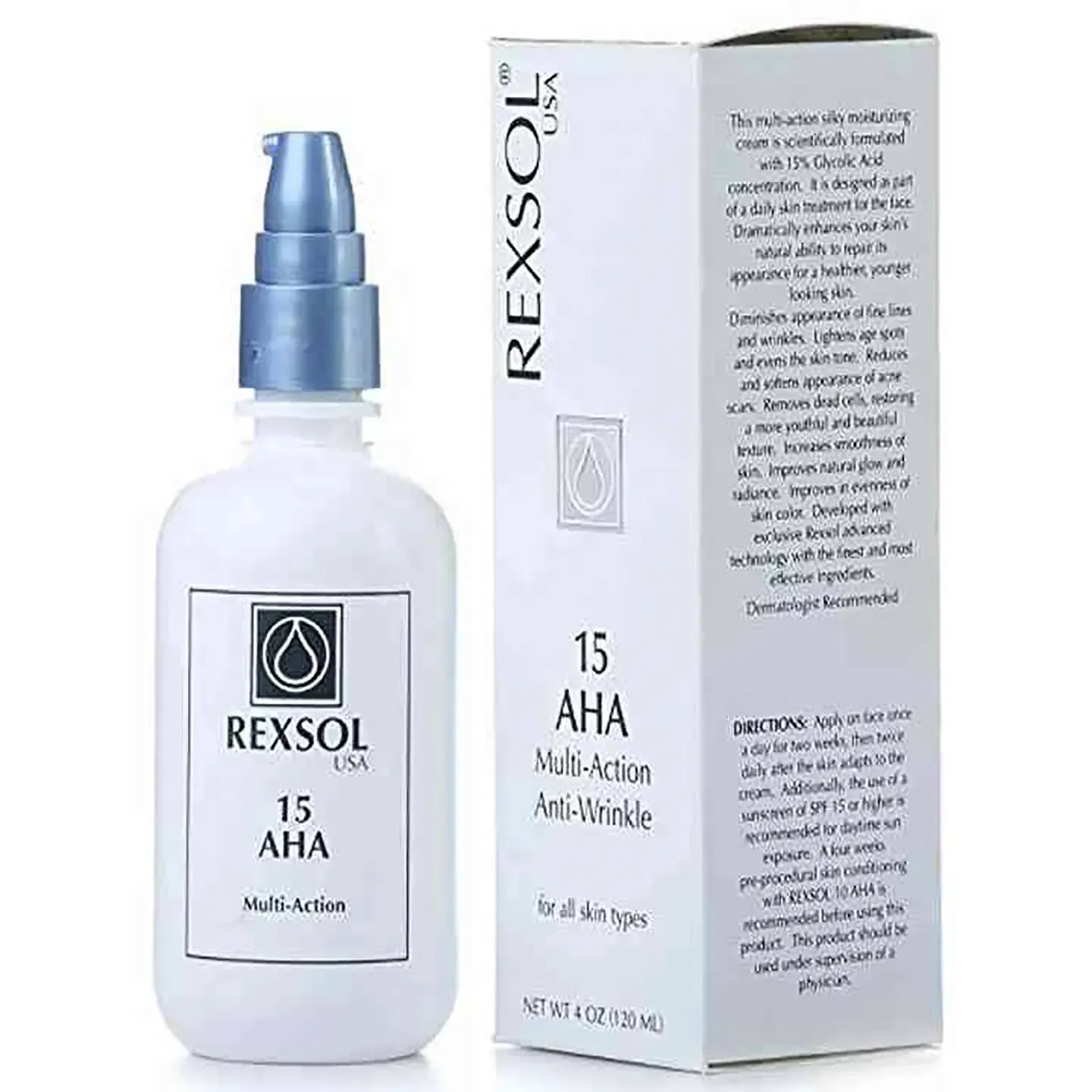 Rexsol 15 AHA Multi-Action Anti Wrinkle Cream 120 Ml
