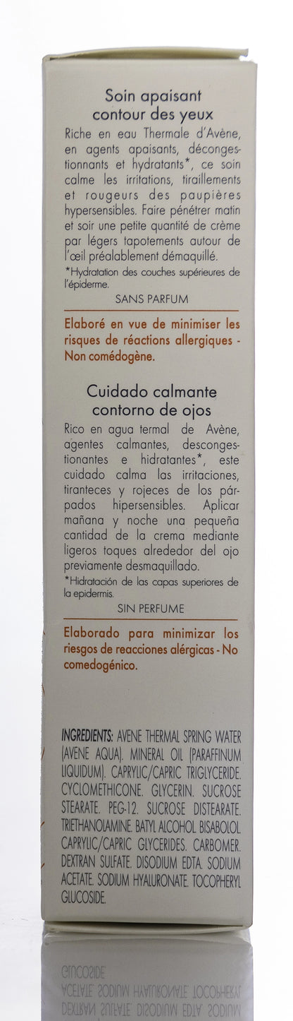 Avène Soothing Eye Contour Cream 10 Ml