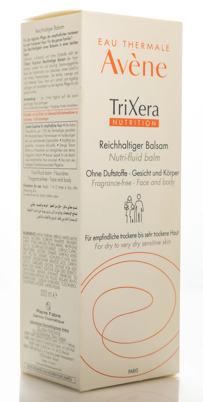 Avène TriXera Nutri-fluid Balm 200 Ml