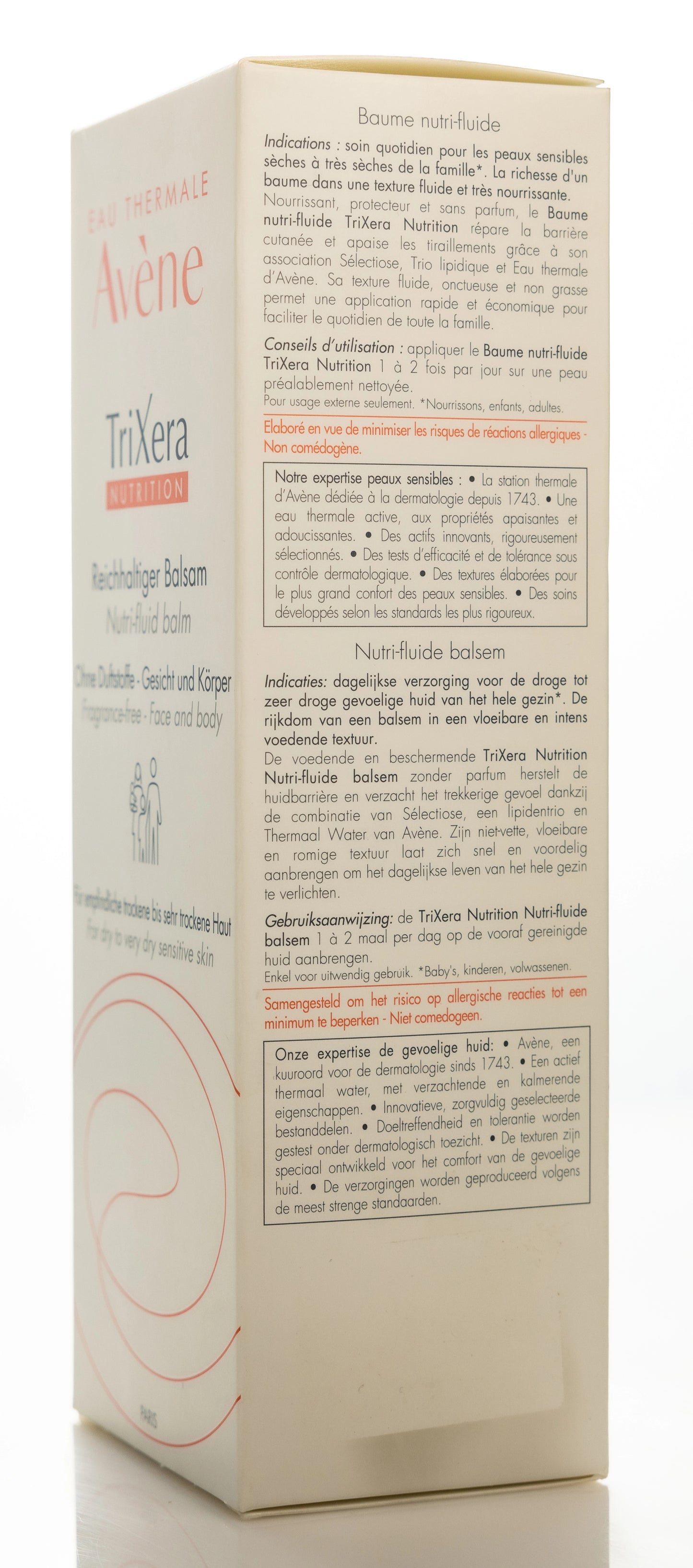 Avène TriXera Nutri-fluid Balm 200 Ml