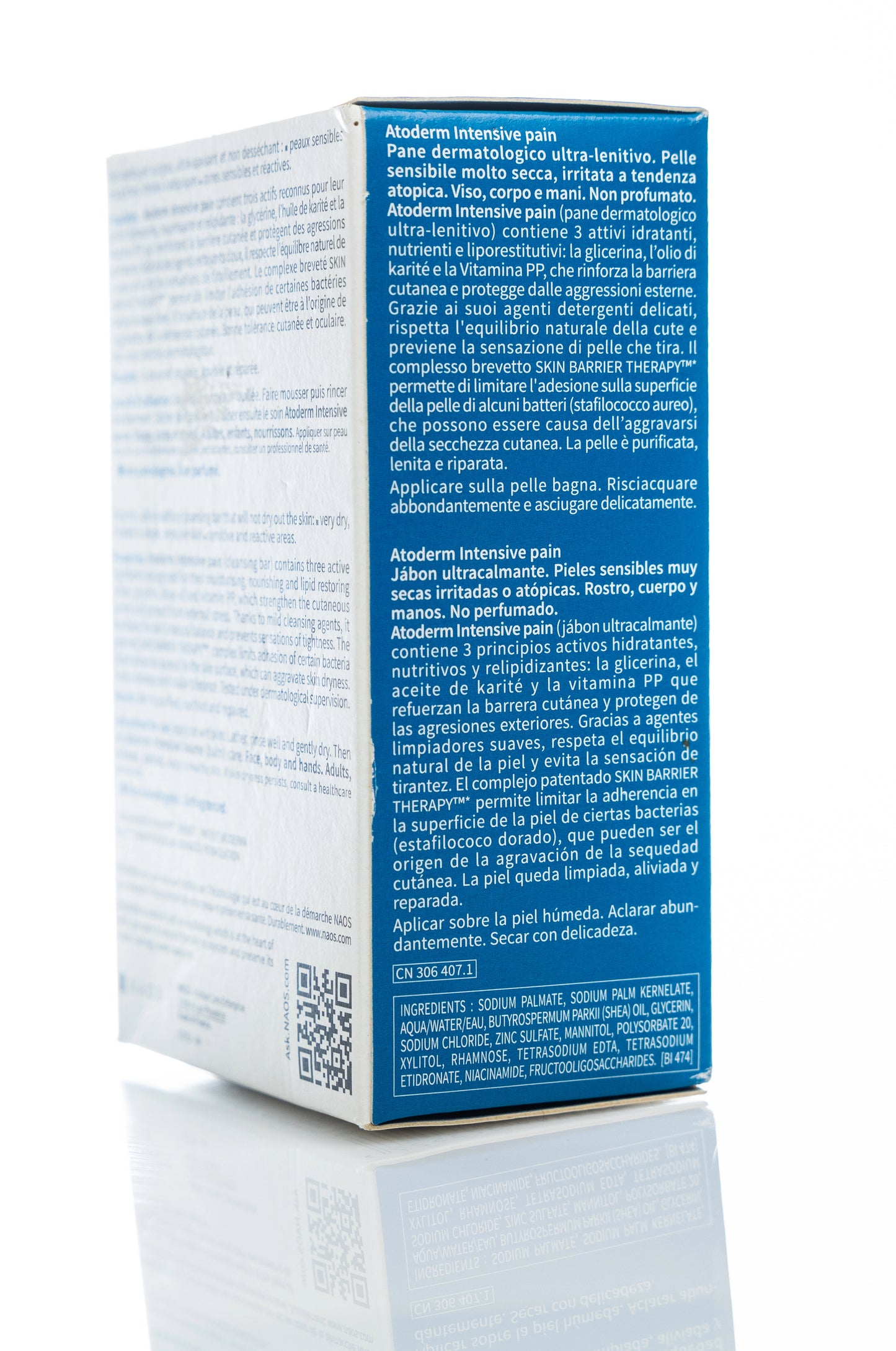 Bioderma Atoderm Intensive Pain (Ultra-Soothing Cleansing Bar) 150 Gm