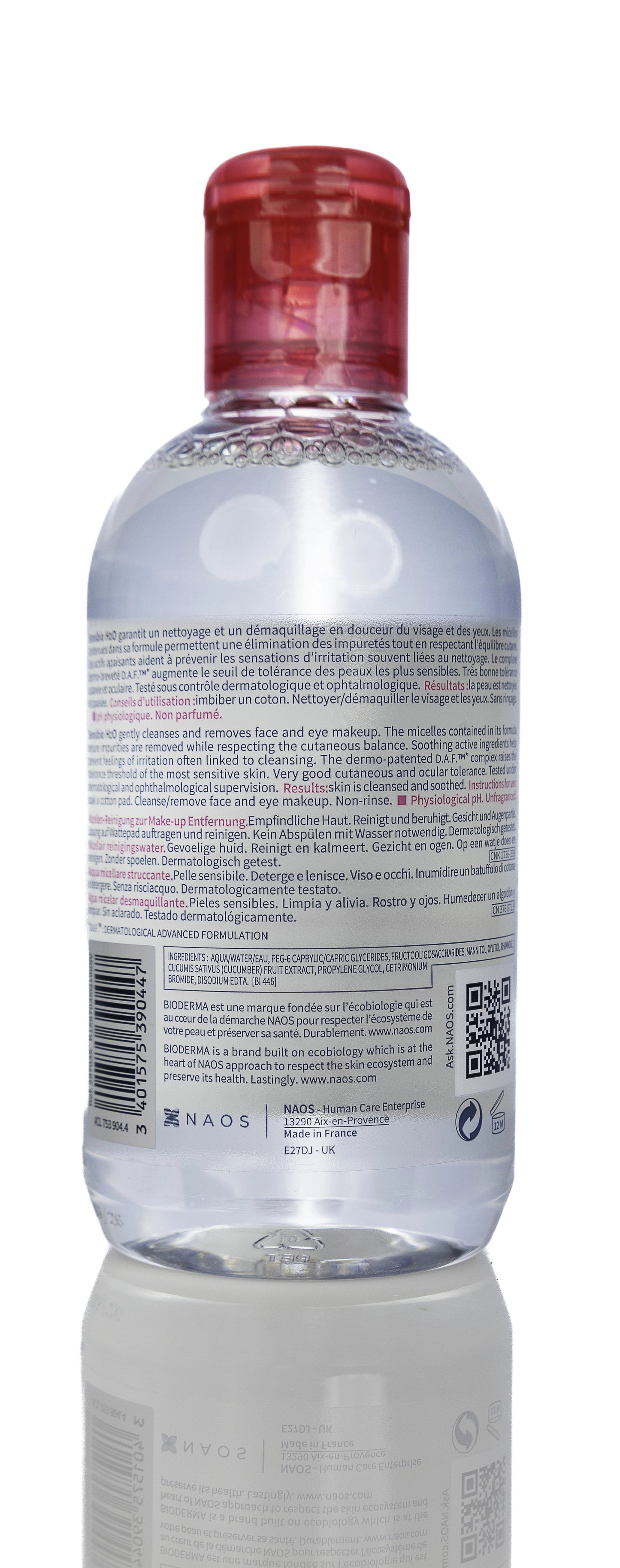 Bioderma Sensibio H2O Micellar Water 250 Ml