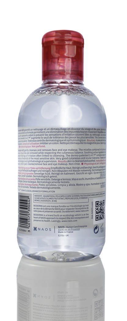 Bioderma Sensibio H2O Micellar Water 250 Ml