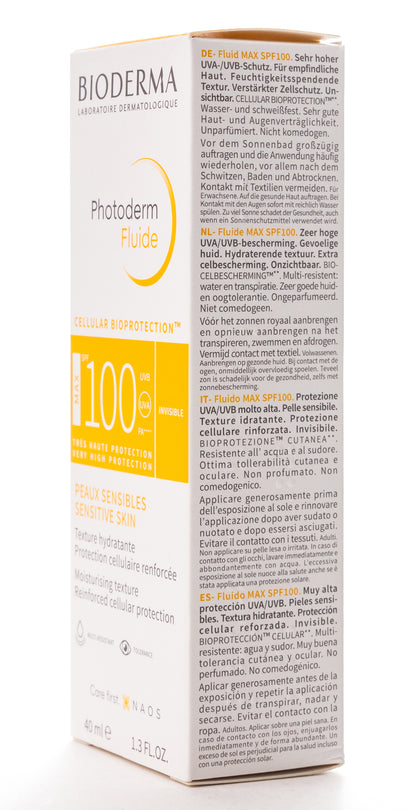 Bioderma Photoderm MAX SPF 100 Fluide 40 Ml