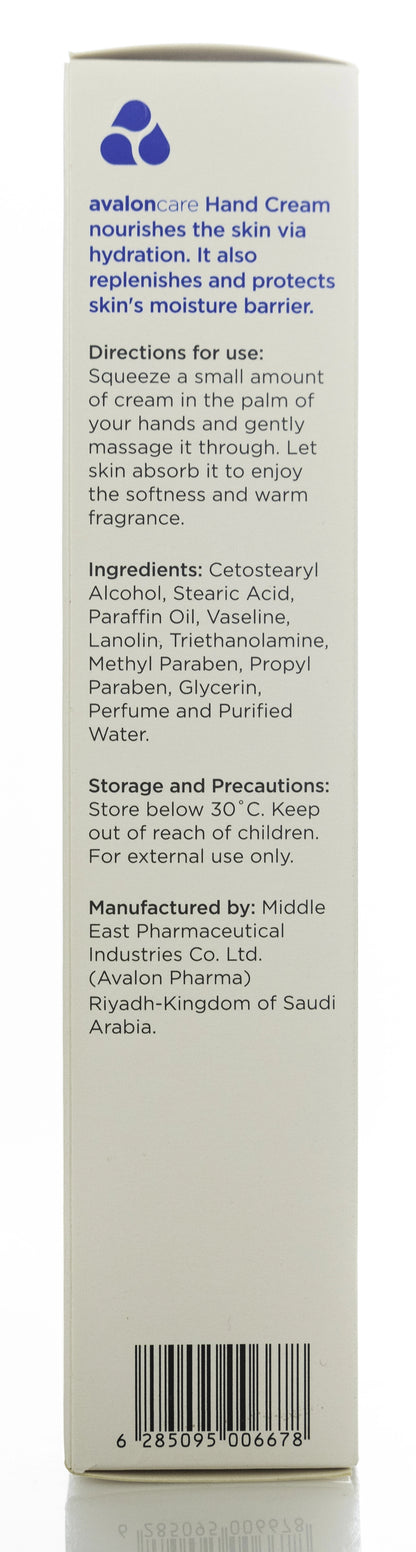 Avalon Hand Cream 100 Ml