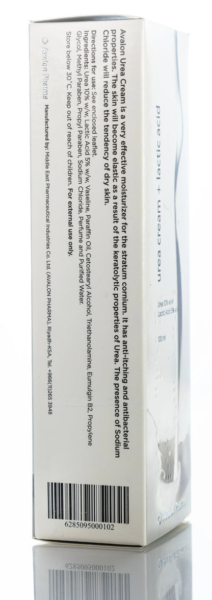 Avalon Urea Cream +Lactic Acid 100 Ml