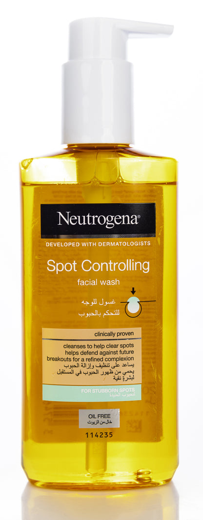 Neutrogena Spot Control [Oil Free Acne] Face Wash 200 Ml