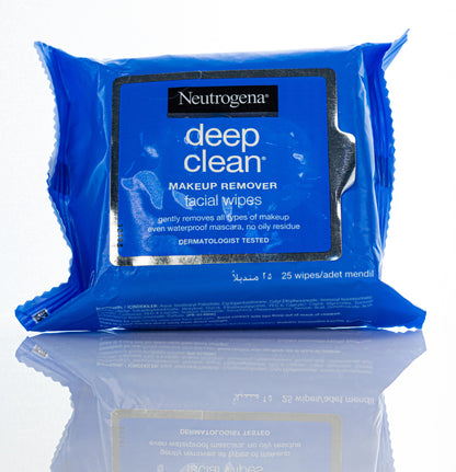 Neutrogena Deep Clean  Makeup Remover Wipes 25 Pieces
