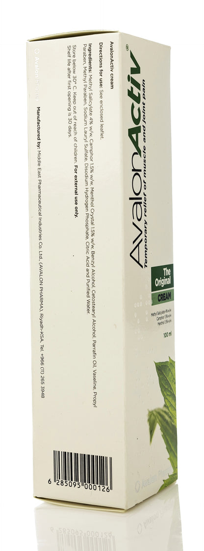Avalon Muscle Cream 100Gm