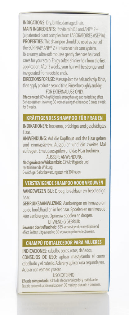 Ecrinal ANP 2+ Fortifying Shampoo for Women 200 Ml