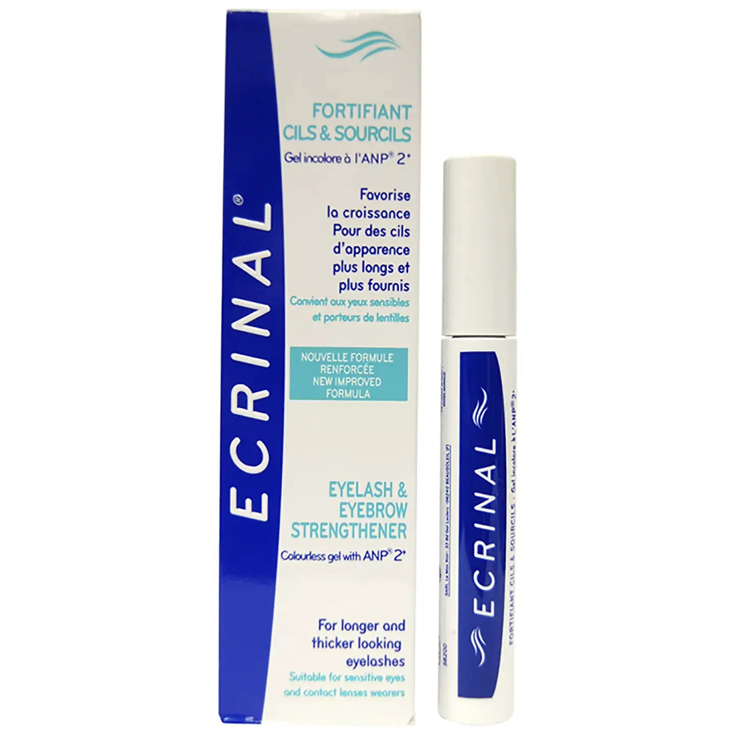 Ecrinal ANP 2+ Eyelash and Eyebrow Strengthener Gel 9 Ml