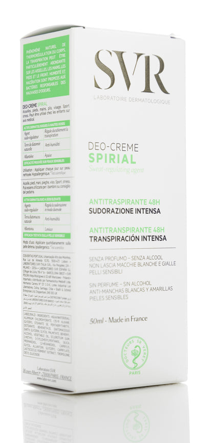 SVR Spirial Deodorant  Cream 50 ml