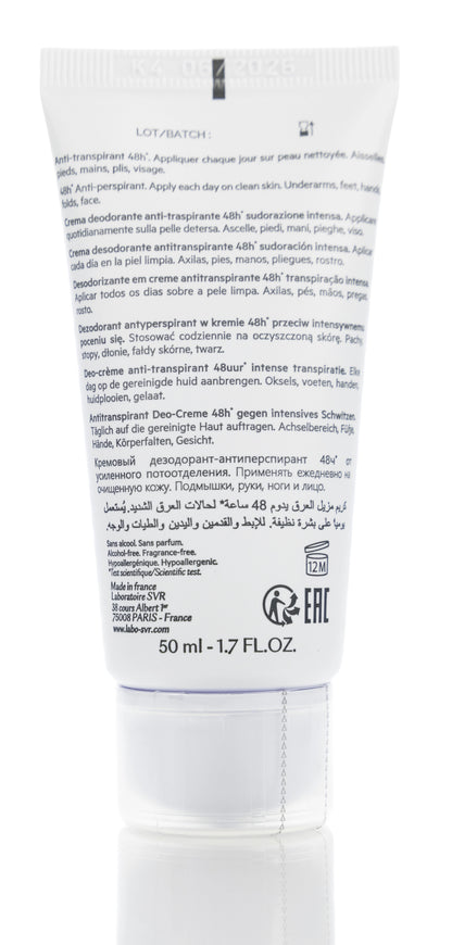SVR Spirial Deodorant  Cream 50 ml