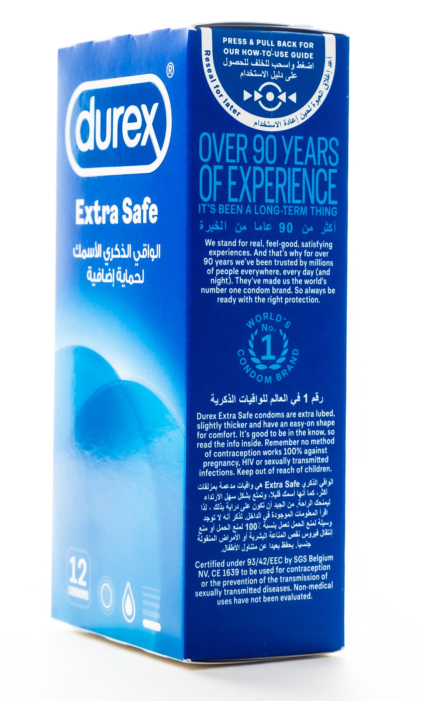 Durex Condom Extra Safe 12 Pieces