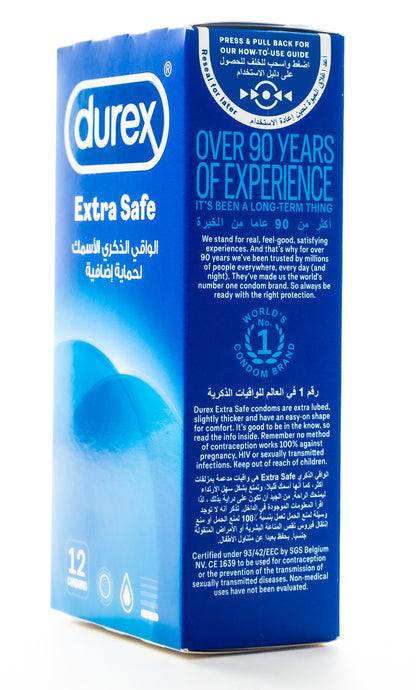 Durex Condom Extra Safe 12 Pieces