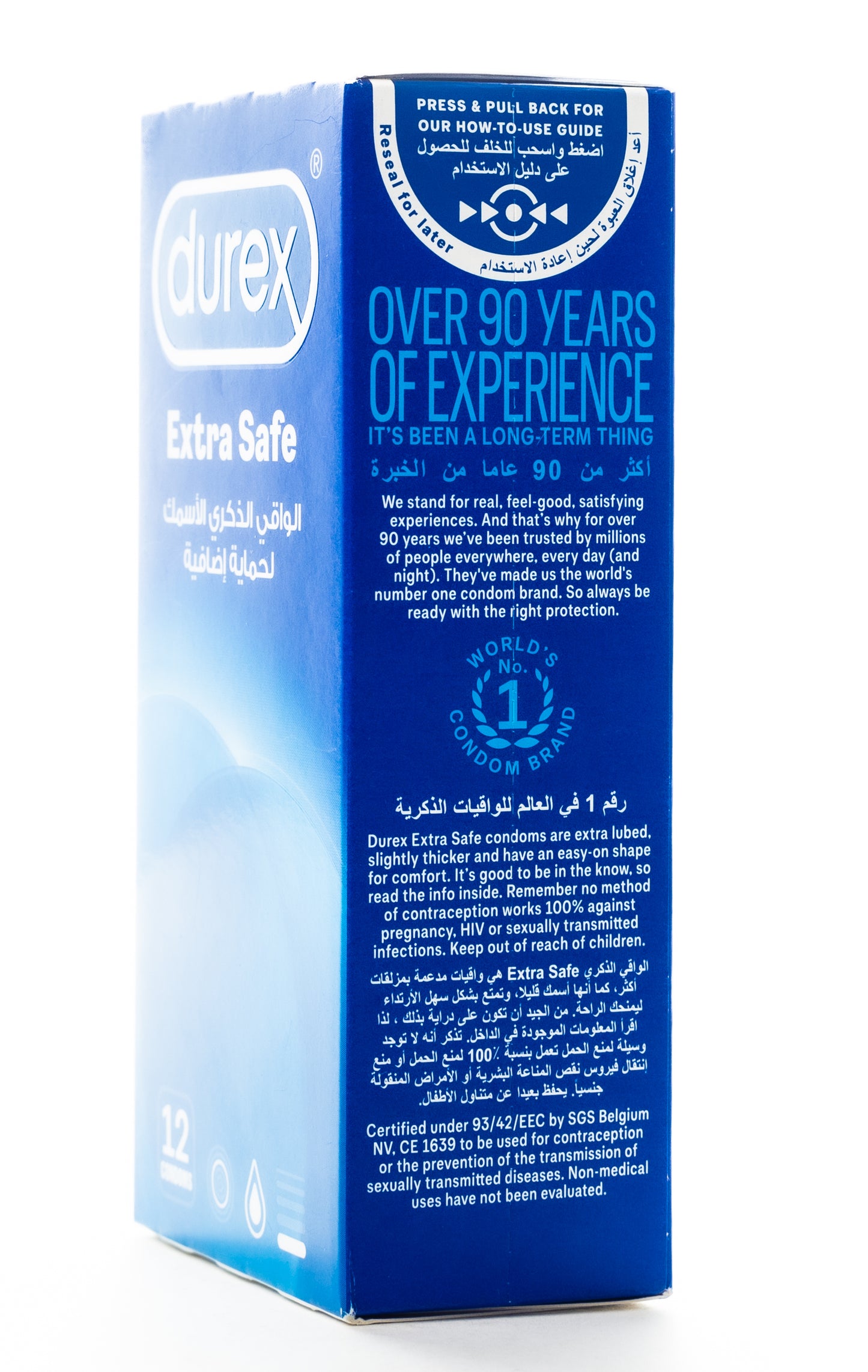 Durex Condom Extra Safe 12 Pieces