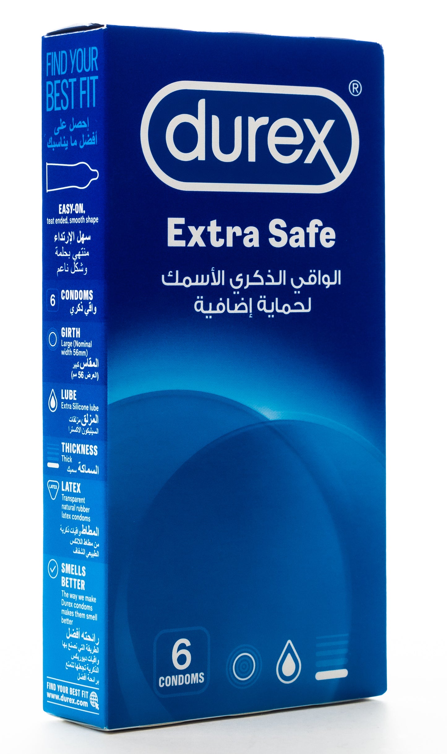 Durex Condom Extra Safe 6 Pieces