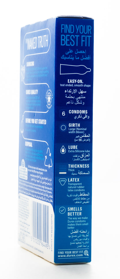 Durex Condom Extra Safe 6 Pieces