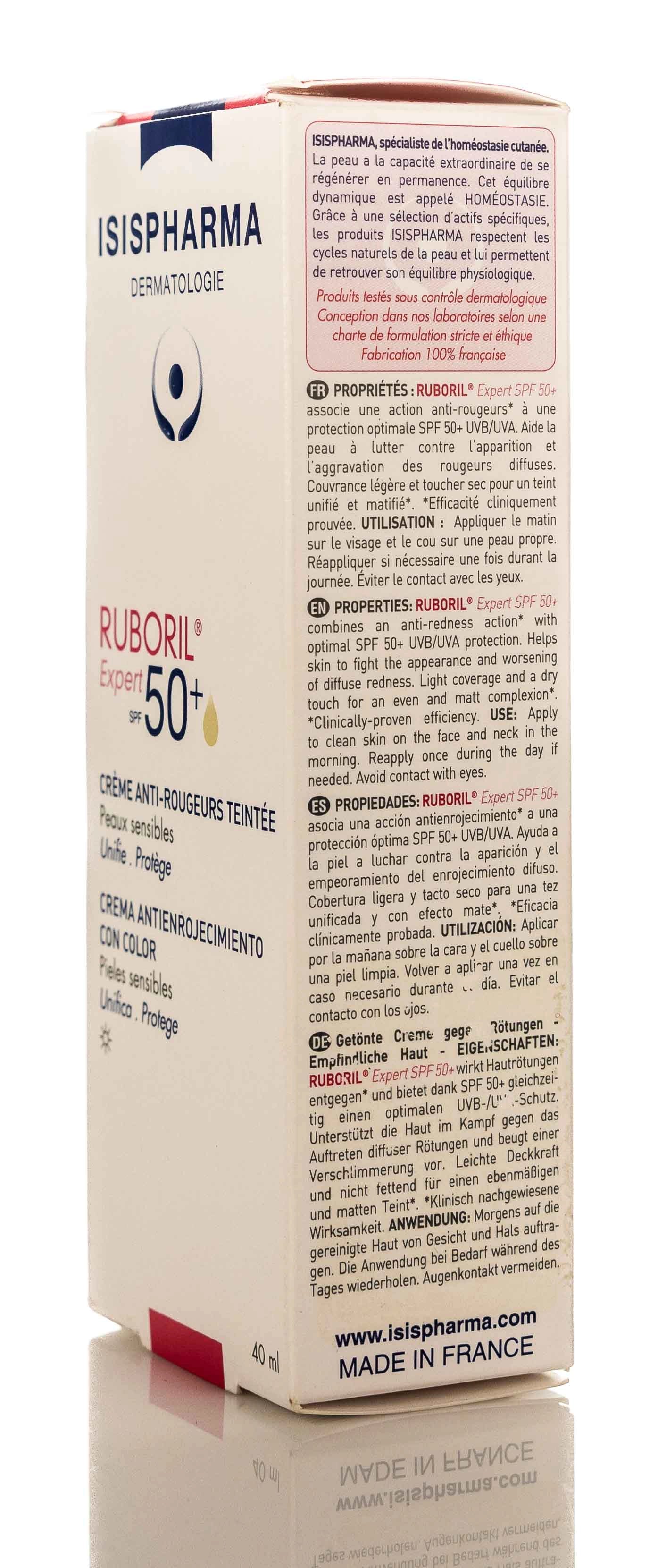 Isis Ruboril Expert SPF 50+ Tinted Anti-Redness Cream 40 ml