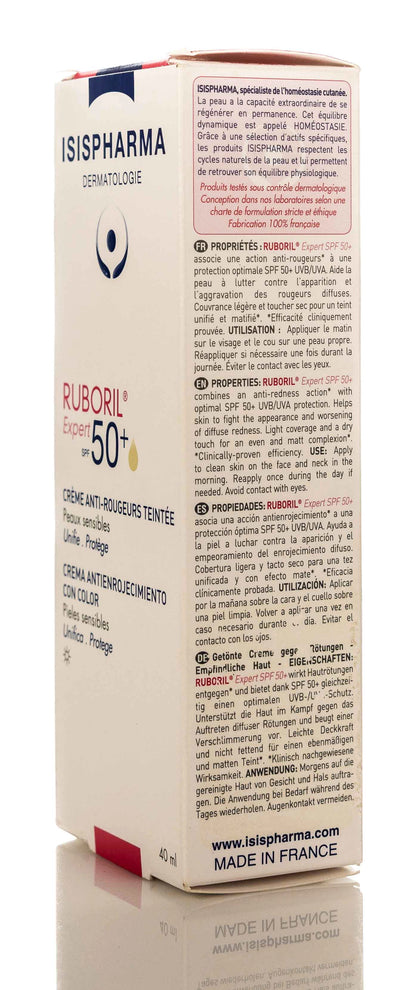 Isis Ruboril Expert SPF 50+ Tinted Anti-Redness Cream 40 ml