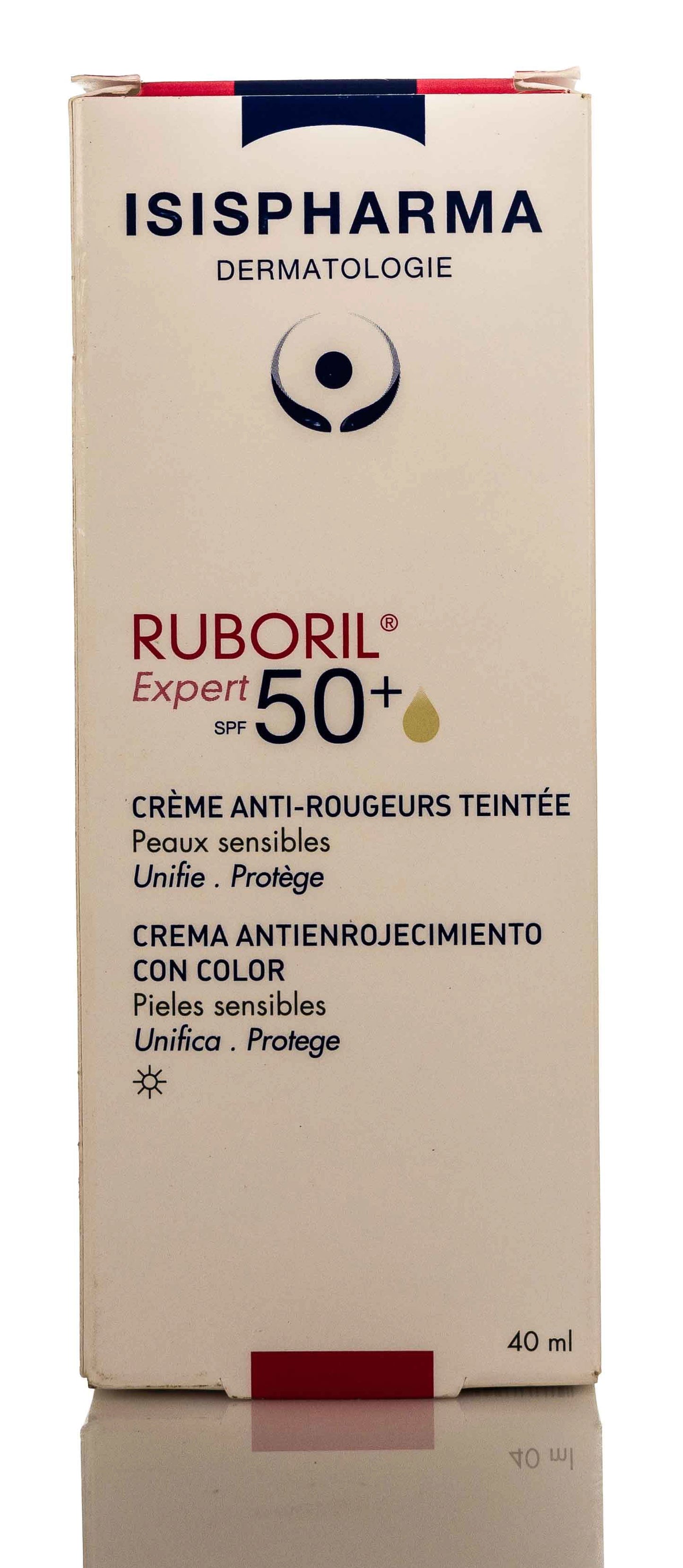 Isis Ruboril Expert SPF 50+ Tinted Anti-Redness Cream 40 ml