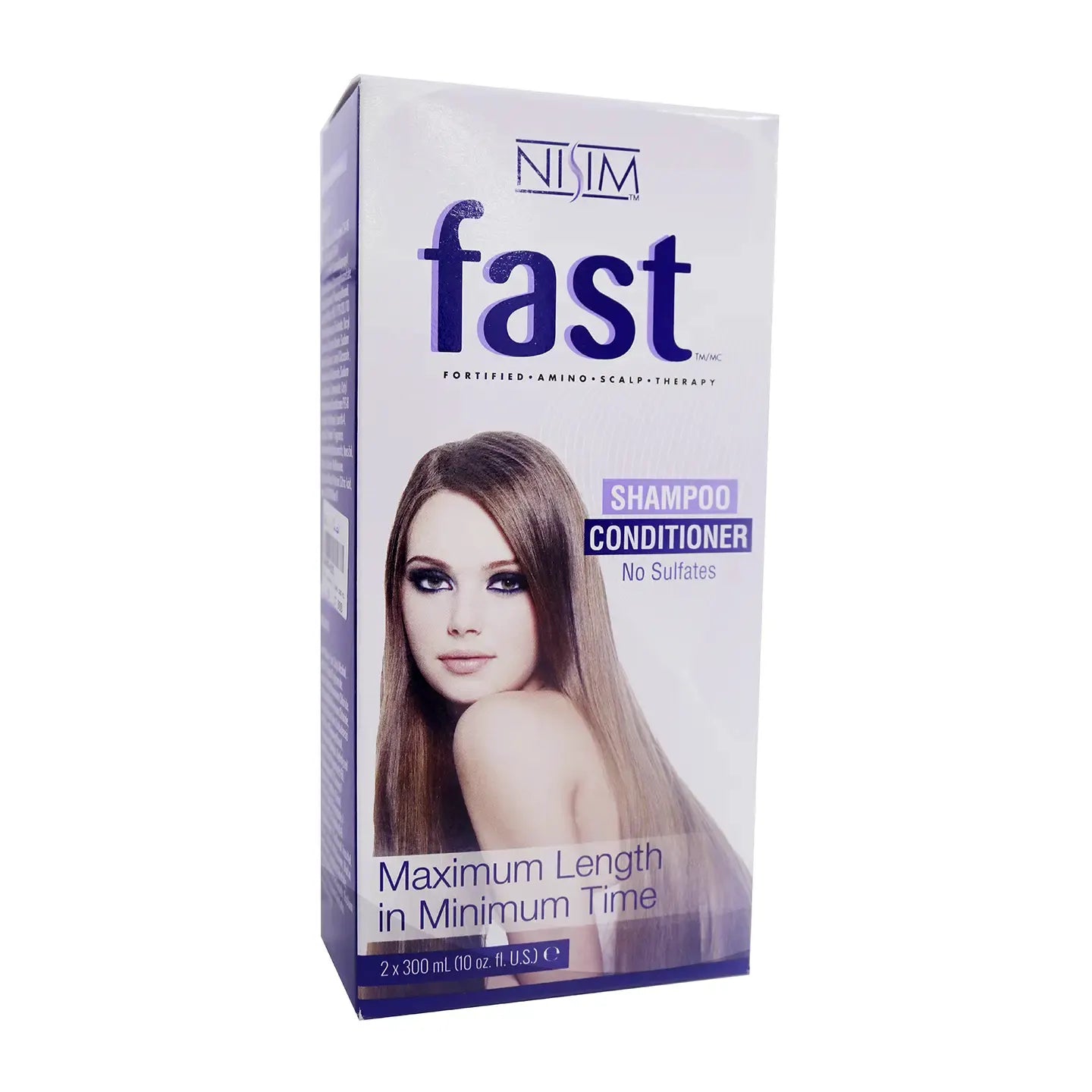 Nisim FAST Fortified Amino Scalp Therapy Value Pack Shampoo 300 Ml + Conditioner 300 Ml