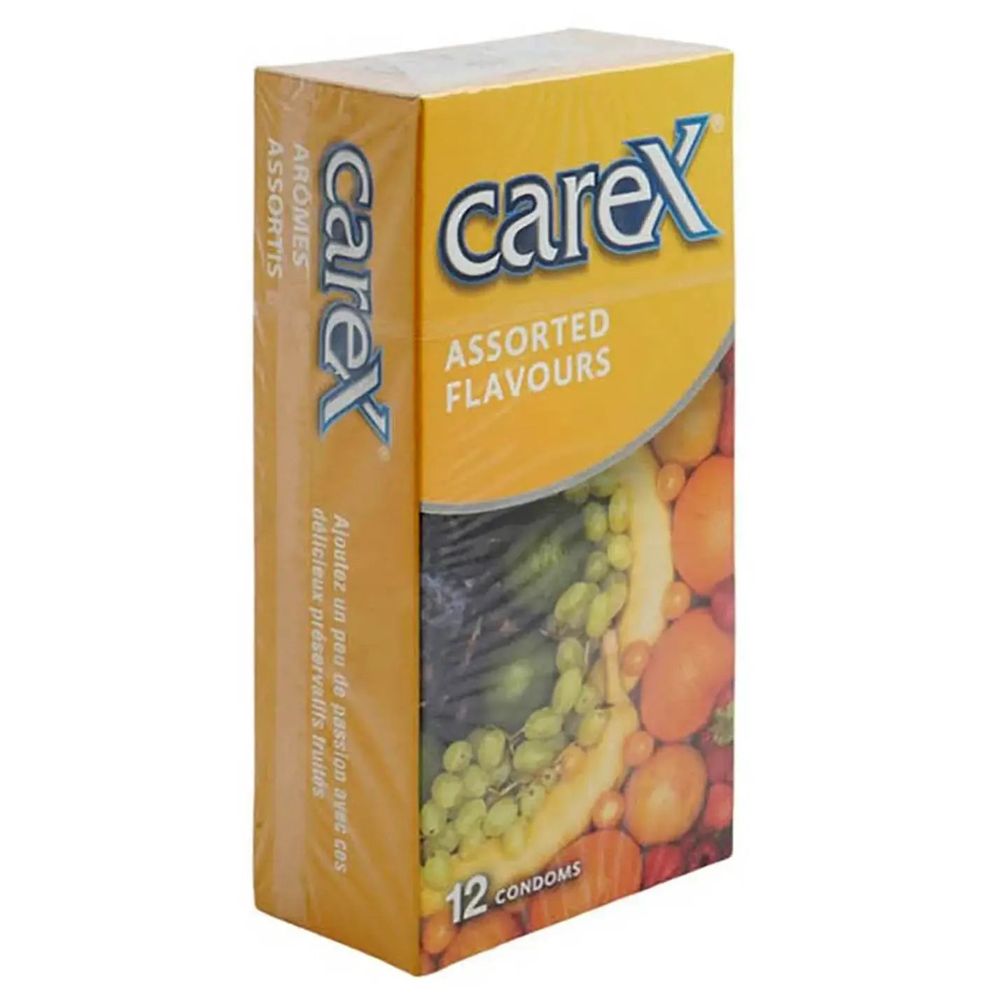 Carex Condom Assorted Flavours 12 Pieces