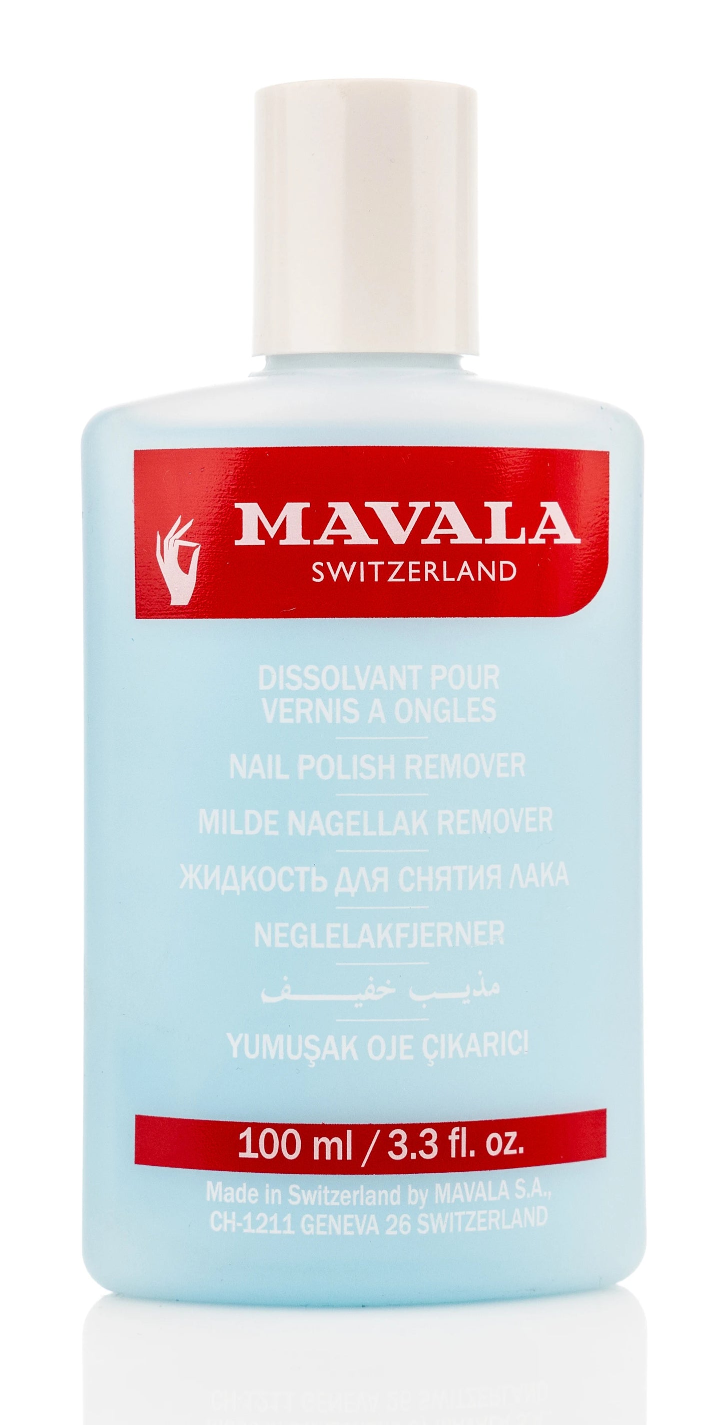 Mavala Nail Polish Remover [Blue] 100 Ml
