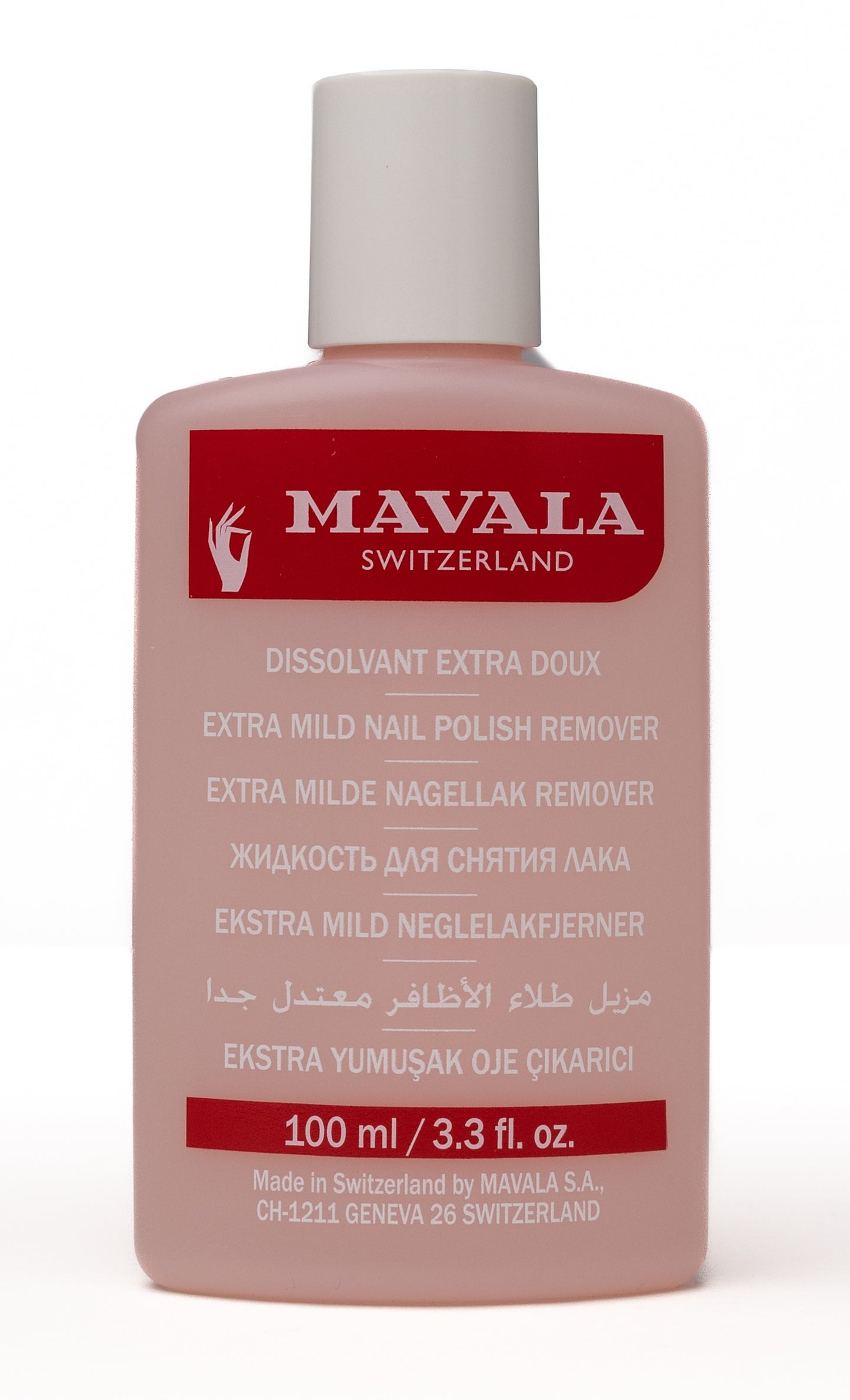 Mavala Nail Polish Remover Pink 100 Ml