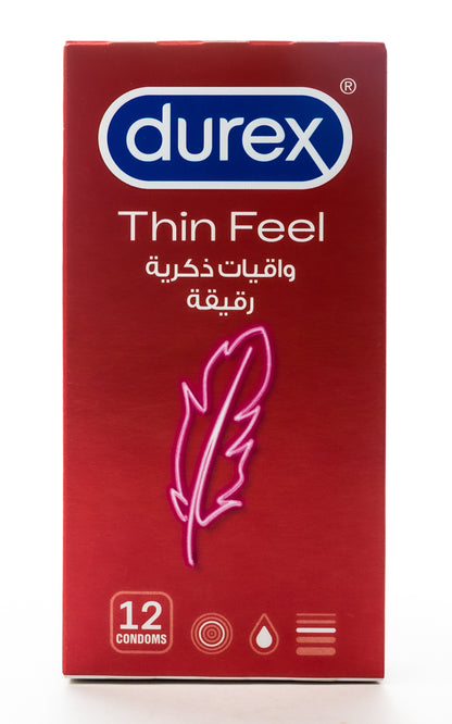 Durex Condom Feel Thin 12 Pieces