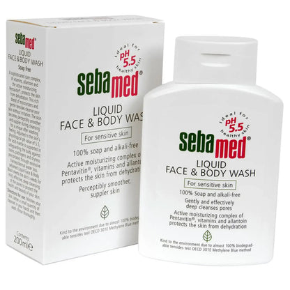 Sebamed Face And Body Liquid Wash 200 ml
