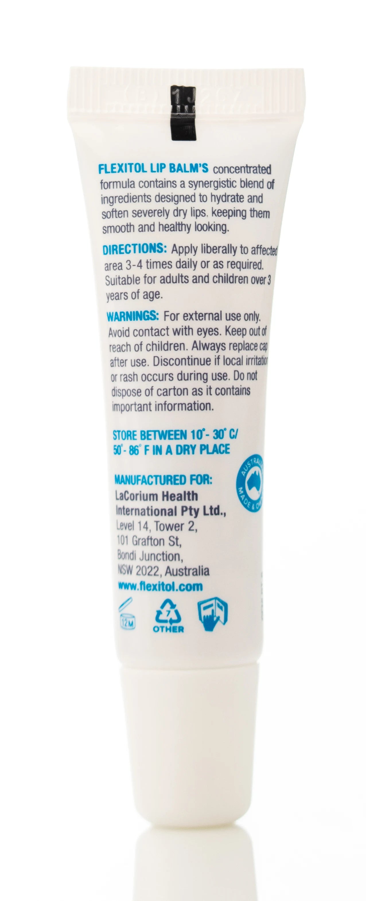 Flexitol Lip Balm Original 10 Gm