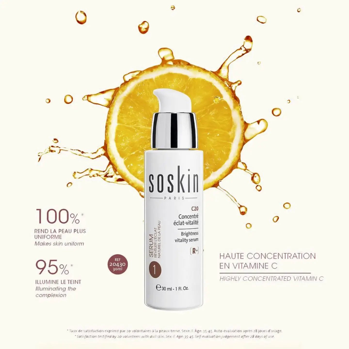 Soskin Brightness Vitality Serum 30 m