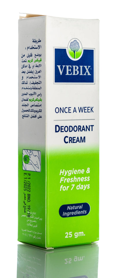 Vebix  Deodorant Cream 25 Gm
