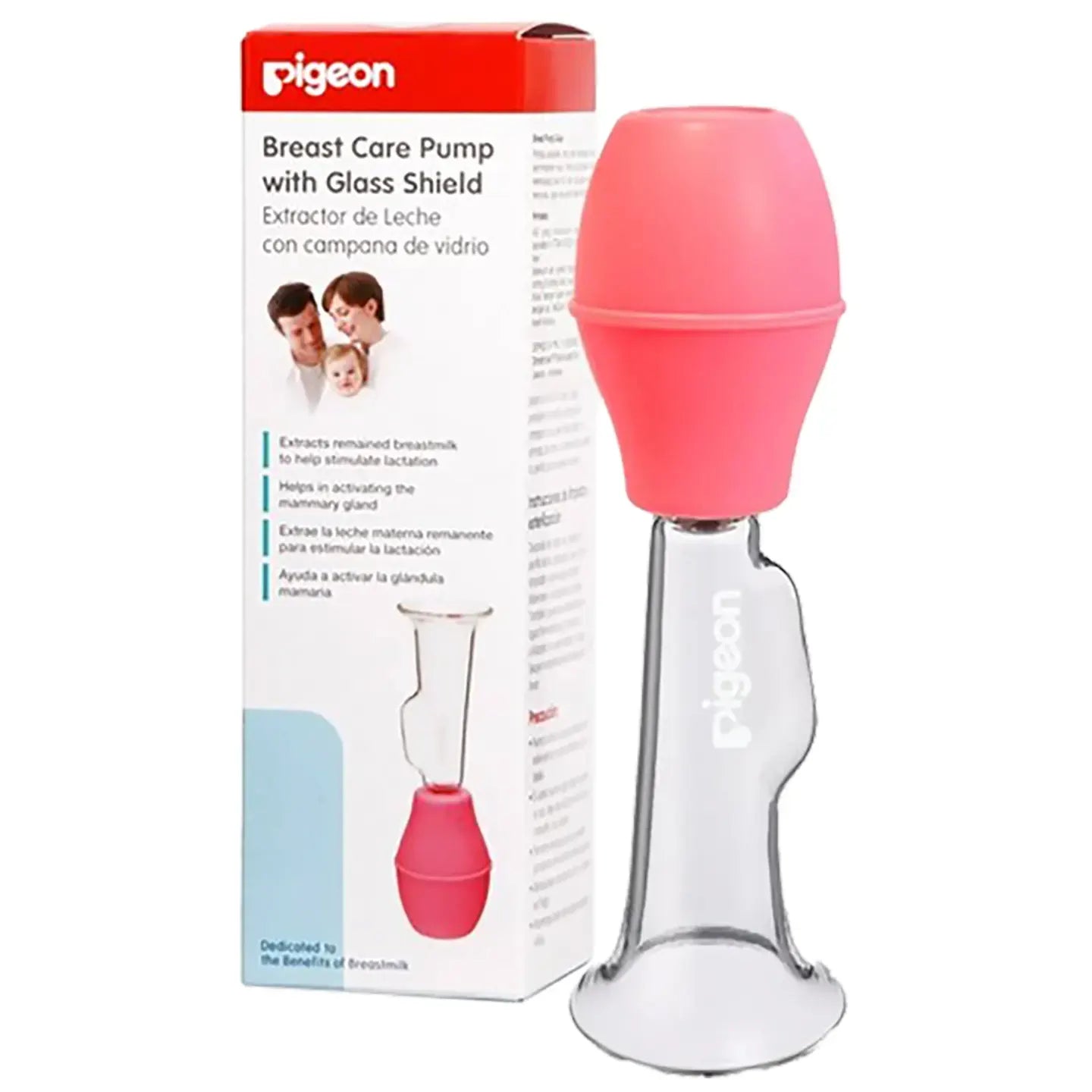 Pigeon Breast Care Pump With Glass Shield [167512]