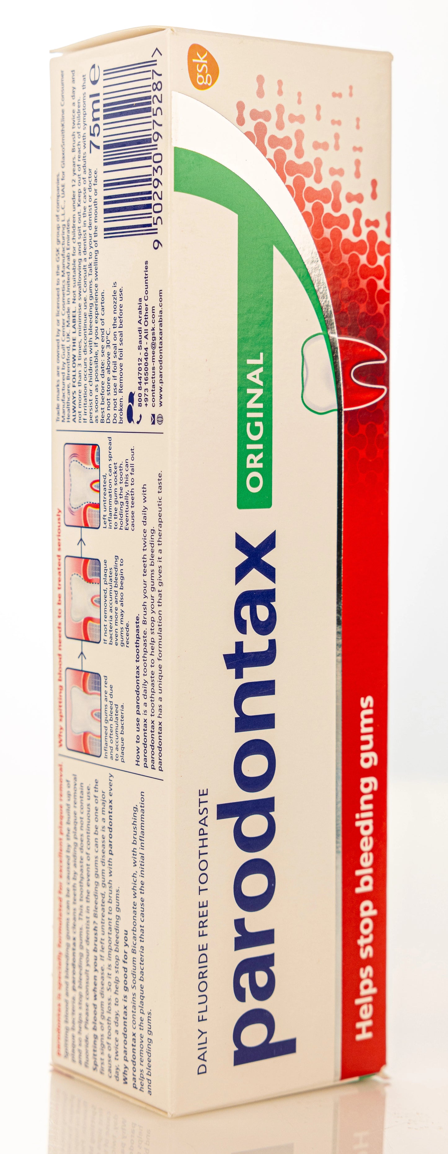 Parodontax Original Toothpaste 75ml