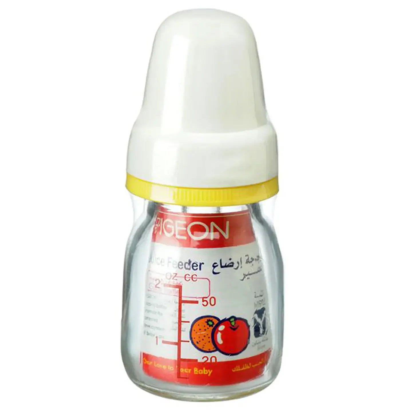 Pigeon Juice Feeder Glass Bottle 6M+ 50 Ml